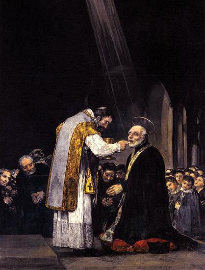 Francisco de Goya La ultima comunion de san Jose de Calasanz Germany oil painting art